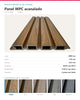 LÁMINA WPC ACANALADA EXTERIOR 2900×218×24.5MM | MODELO 99201 | TIMBER | BOLSA 2 PIEZAS