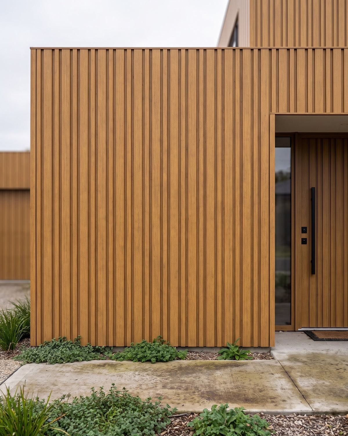 LÁMINA WPC ACANALADA EXTERIOR 2900×218×24.5MM | MODELO 99315 | TIMBER | BOLSA 2 PIEZAS