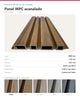 LÁMINA WPC ACANALADA EXTERIOR 2900×218×24.5MM | MODELO 99315 | TIMBER | BOLSA 2 PIEZAS
