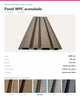 LÁMINA WPC ACANALADA EXTERIOR 2900×218×24.5MM | MODELO 99315 | SEA SAND | BOLSA 2 PIEZAS