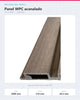 LÁMINA WPC ACANALADA EXTERIOR 2900×218×24.5MM | MODELO 99315 | SEA SAND | BOLSA 2 PIEZAS