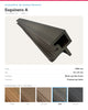ESQUINERO A PARA LÁMINA WPC EXTERIOR 2900×43×43MM | JADE