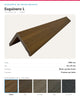 ESQUINERO L PARA LÁMINA WPC EXTERIOR 2900×50×50MM | TIMBER