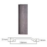 Exterior WPC Smooth Decorative Sheet