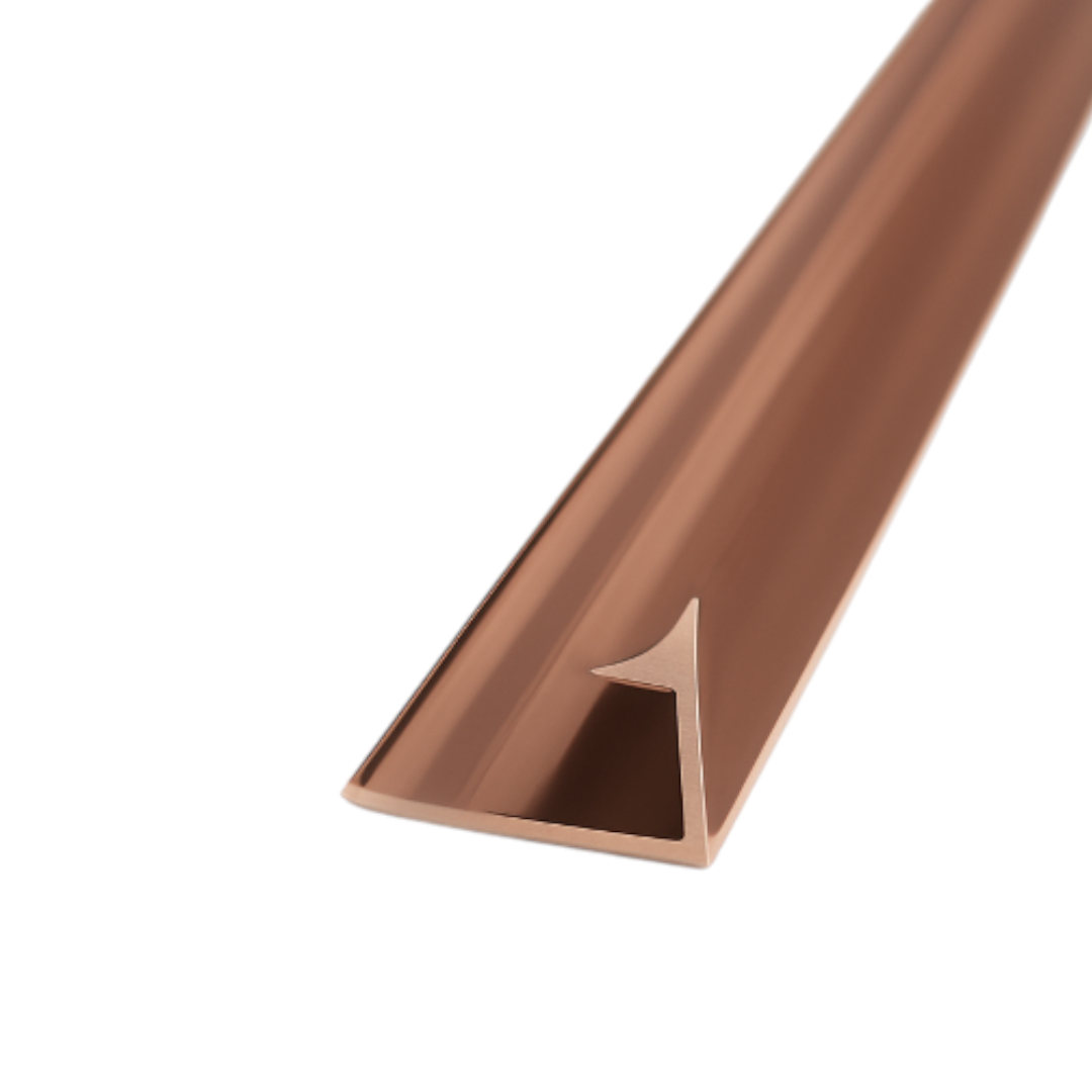 PERFIL DE ESQUINA REDONDEADA - ALUMINIO