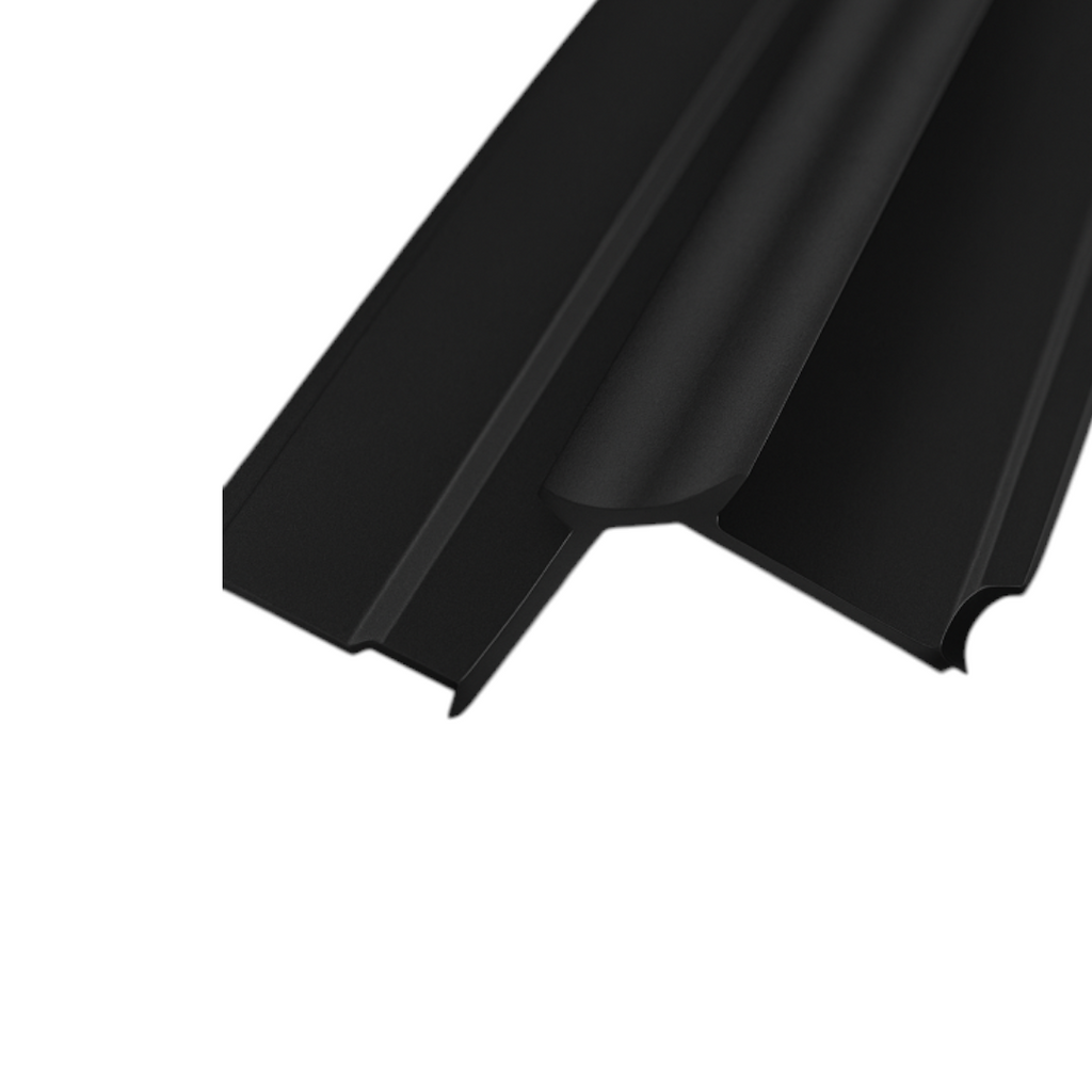 PERFIL DE REMATE CON ÁNGULO DE SOMBRA - ALUMINIO