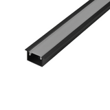 PERFIL DE CONEXIÓN CENTRAL CON DIFUSOR PARA TIRA LED - ALUMINIO