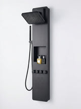 SHOWER PANEL - 304 STAINLESS STEEL - 22CM WIDTH - GOLD MIRROR