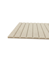PANEL ACÚSTICO DE POLIÉSTER CAMEL OSCURO 2.9×0.6 M – 8 MM