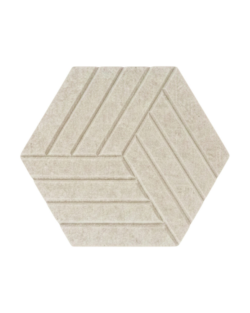 PANEL ACÚSTICO DE POLIÉSTER CAMEL OSCURO 40×40 CM – 8 MM