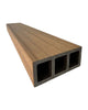 TUBO WPC EXTERIOR DE 3 CÁMARAS 2900×90×40MM | TIMBER | BOLSA 4 PIEZAS