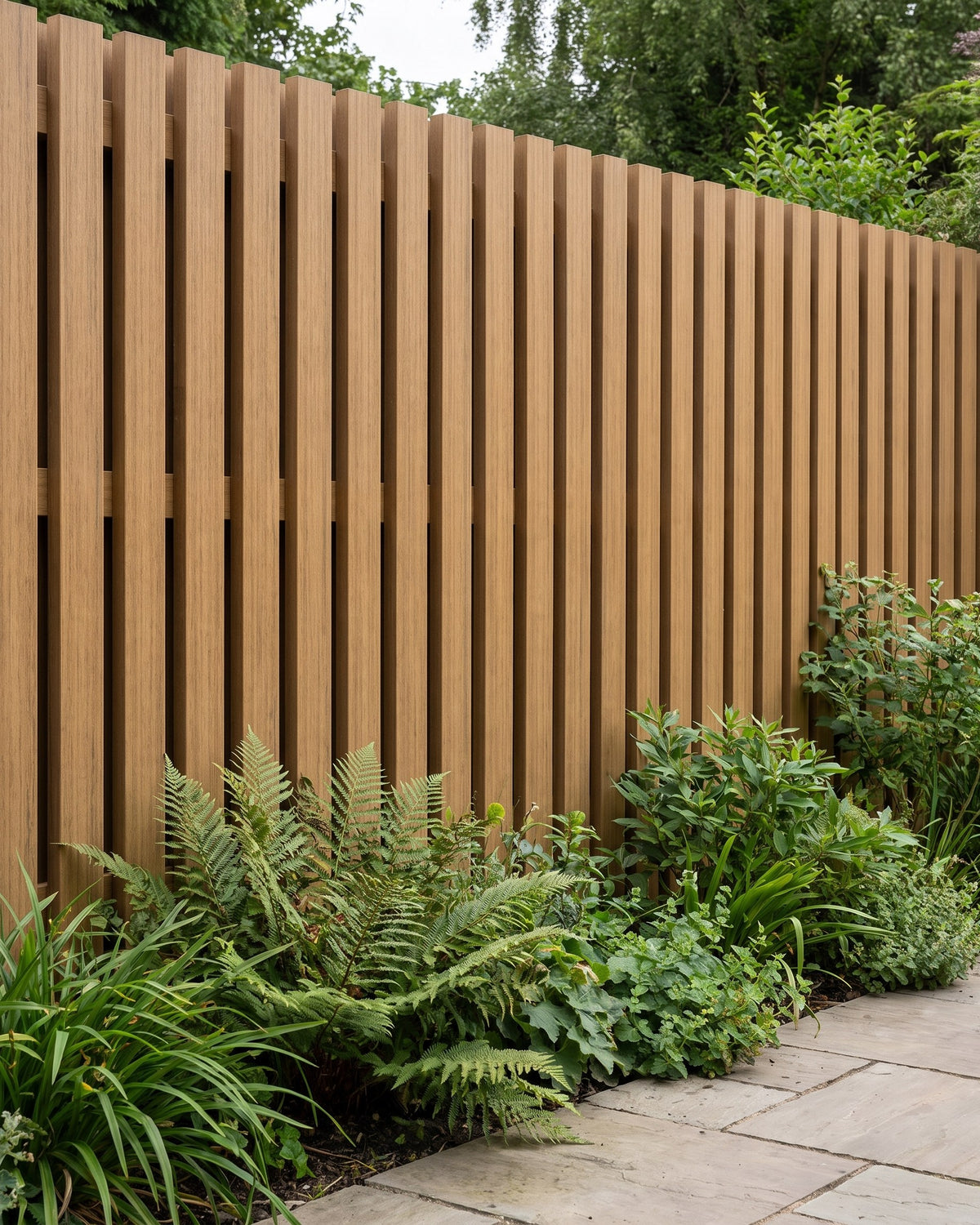 TUBO WPC EXTERIOR DE 3 CÁMARAS 2900×90×40MM | TIMBER | BOLSA 4 PIEZAS