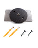 SOPORTE FIJO PARA TUBO WPC 90×40MM | SET CON TORNILLERÍA