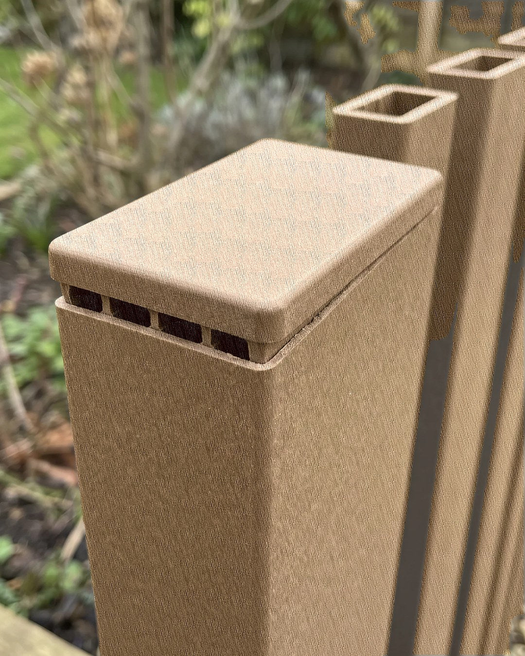 TAPA PARA TUBO WPC 90×40MM | TIMBER
