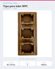 TAPA PARA TUBO WPC 90×40MM | TIMBER