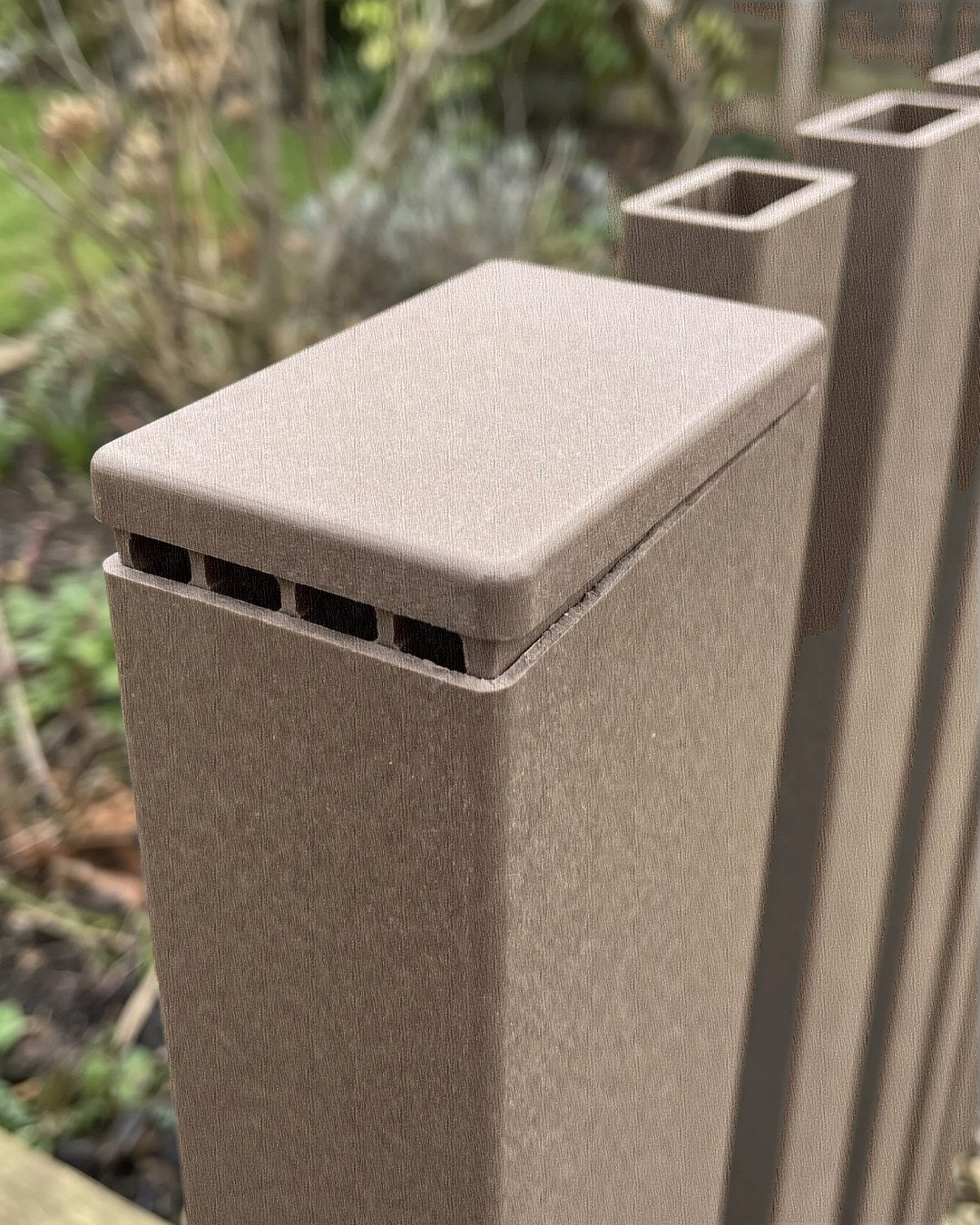 TAPA PARA TUBO WPC 90×40MM | SEA SAND