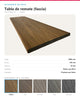 TABLA DE REMATE (FASCIA) PARA PISO DECK WPC 2900×140×10MM | TIMBER