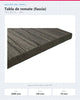 TABLA DE REMATE (FASCIA) PARA PISO DECK WPC 2900×140×10MM | JADE
