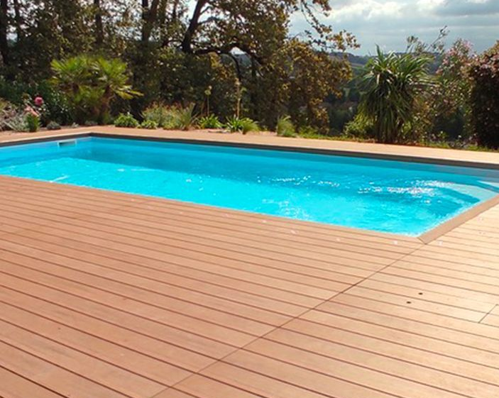 OUTDOOR WPC DECK FLOOR - 145*21*2900MM