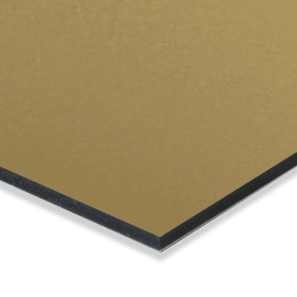 COMPOSITE ALUMINUM SHEET - ACM - 1220*2440 - FLASH GOLD