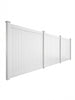 CERCA DE PVC BLANCA 6FT X 8FT CON ACCESORIOS COMPLETOS PANEL INCLUYE POSTE Y RIELES