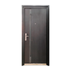 PUERTA DE SEGURIDAD MULTIPUNTOS - 97CM X 213CM X 7CM - NEGRO MADERA