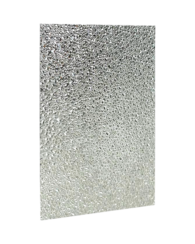 LÁMINA DE POLICARBONATO DIAMANTE - 1.22M X 2MM X 3.05M - BLANCO TRANSPARENTE