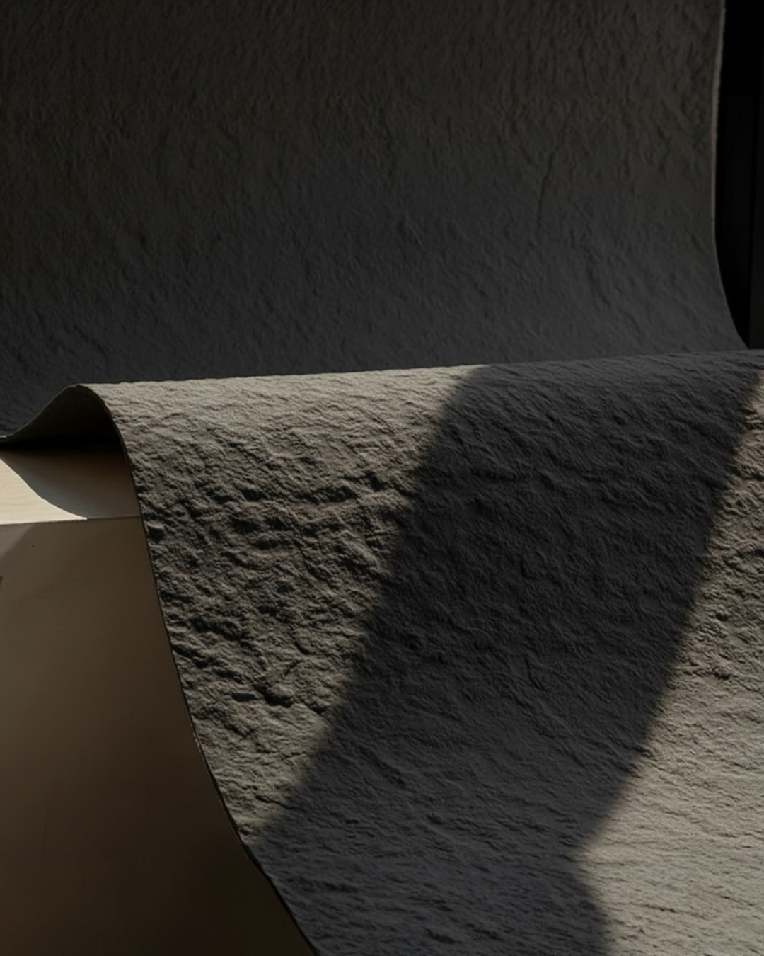 LÁMINA DE PIEDRA FLEXIBLE - NEGRA - 1200×600×2.5 MM - 1003