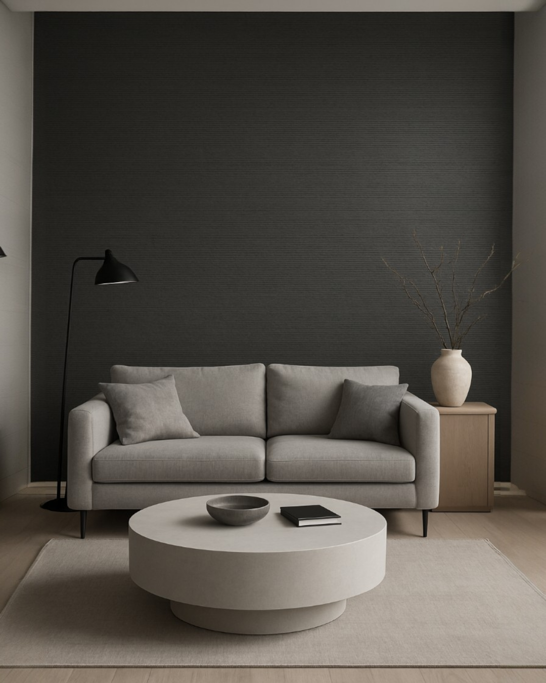 LÁMINA DE PIEDRA FLEXIBLE - NEGRA - 1200×600×4.5 MM - 2003