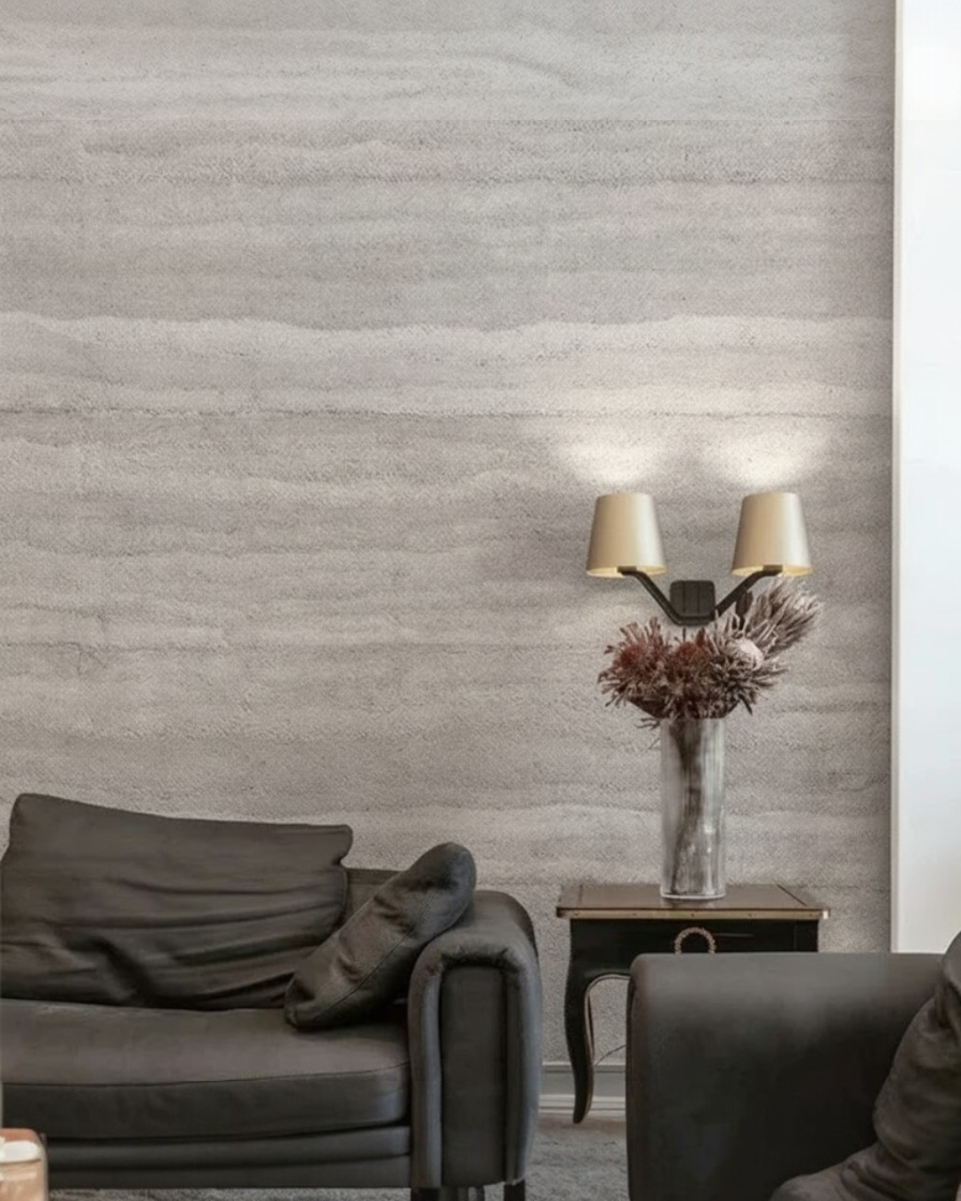 LÁMINA DE PIEDRA FLEXIBLE - GRIS CLARO - 1200×600×2.8 MM - 4004