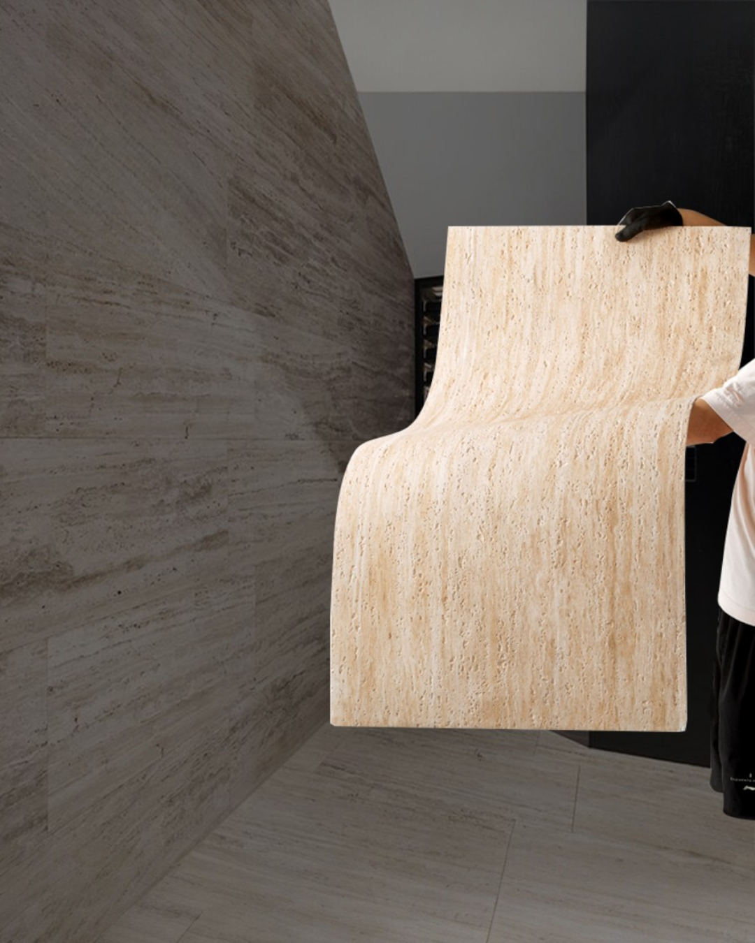 LÁMINA DE PIEDRA FLEXIBLE - TRAVERTINO - 1200×600×2 MM - 5001