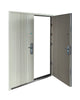 PUERTA DE SEGURIDAD DOBLE MULTIPUNTOS - 1.50M X 2.15M X 50MM - BLANCO MATE