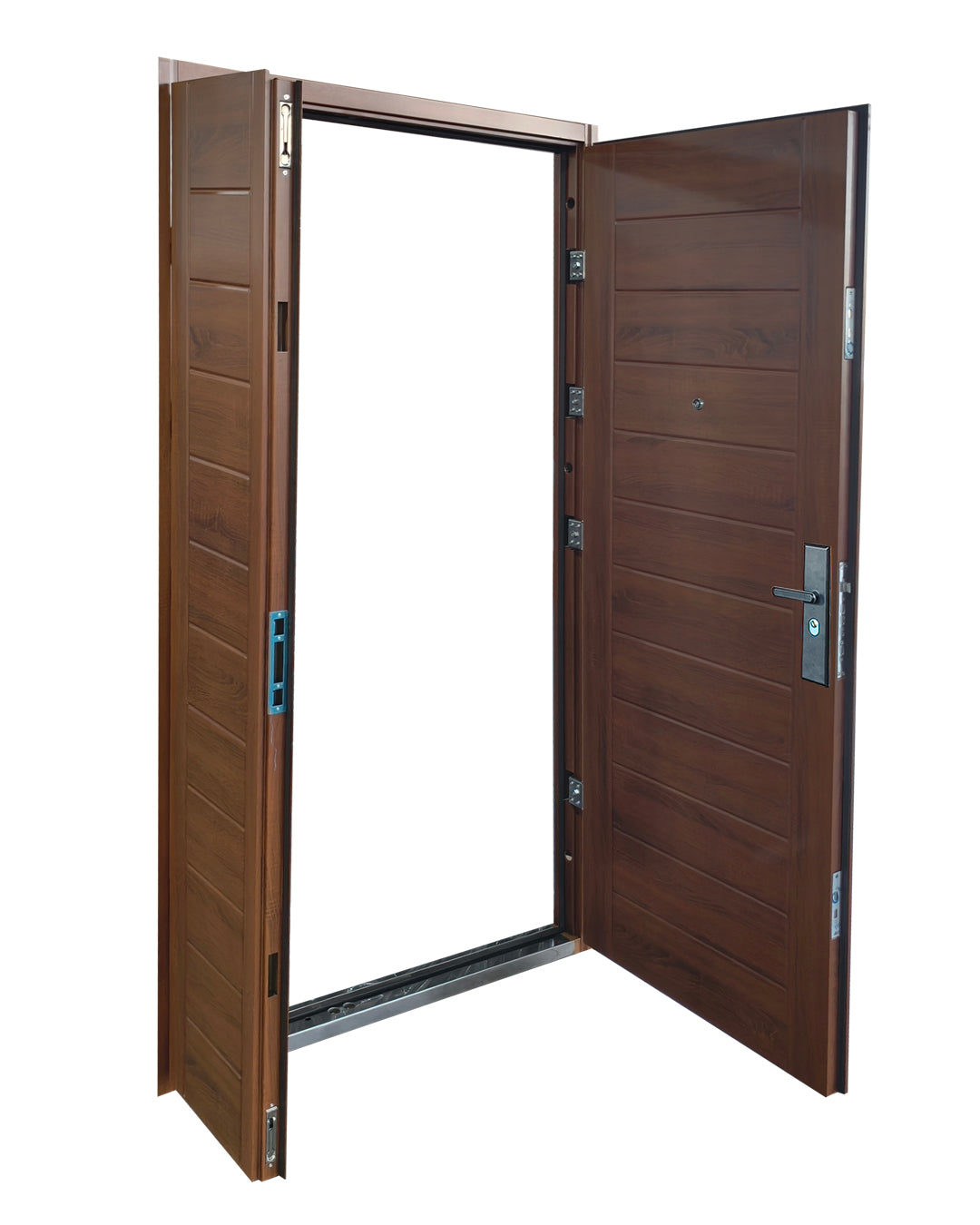 PUERTA DE SEGURIDAD MULTIPUNTOS - 1.20M X 2.15M X 50MM - NUEZ