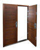 PUERTA DE SEGURIDAD DOBLE MULTIPUNTOS - 1.50M X 2.15M X 50MM - NUEZ