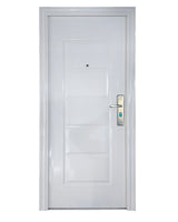 White Metal Security Door 0.98mx 2.15m