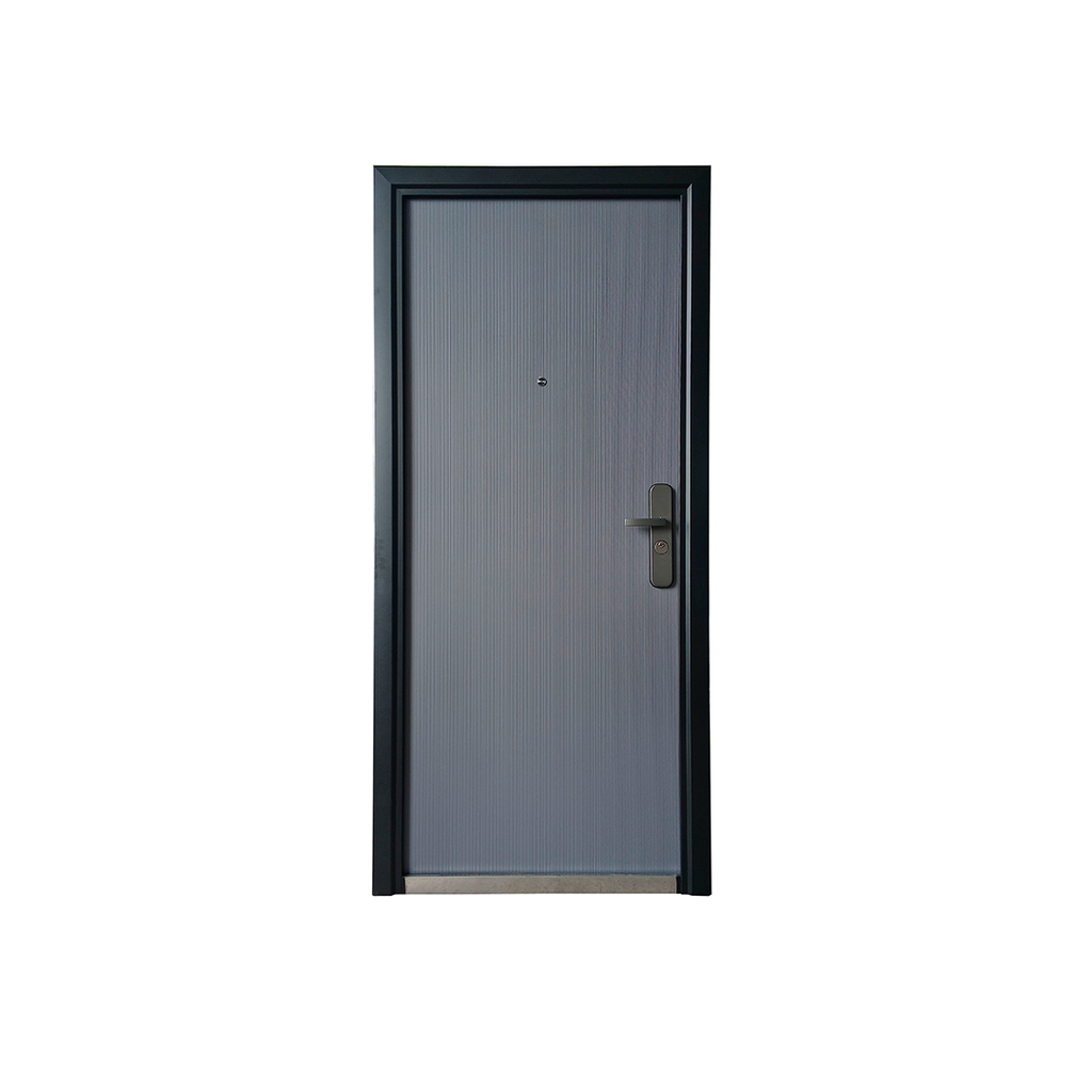 PUERTA DE SEGURIDAD MULTIPUNTOS - 97CM X 215CM X 7CM - GRIS