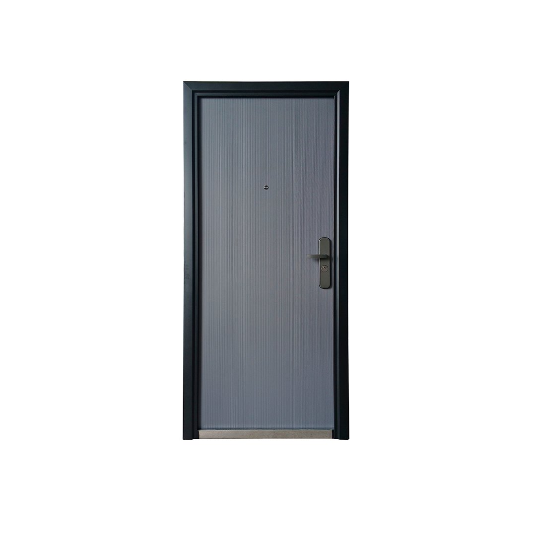 PUERTA DE SEGURIDAD MULTIPUNTOS - 97CM X 215CM X 7CM - GRIS