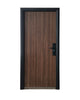PUERTA DE SEGURIDAD MULTIPUNTOS - 97CM X 215CM X 70MM - NOGAL OSCURO