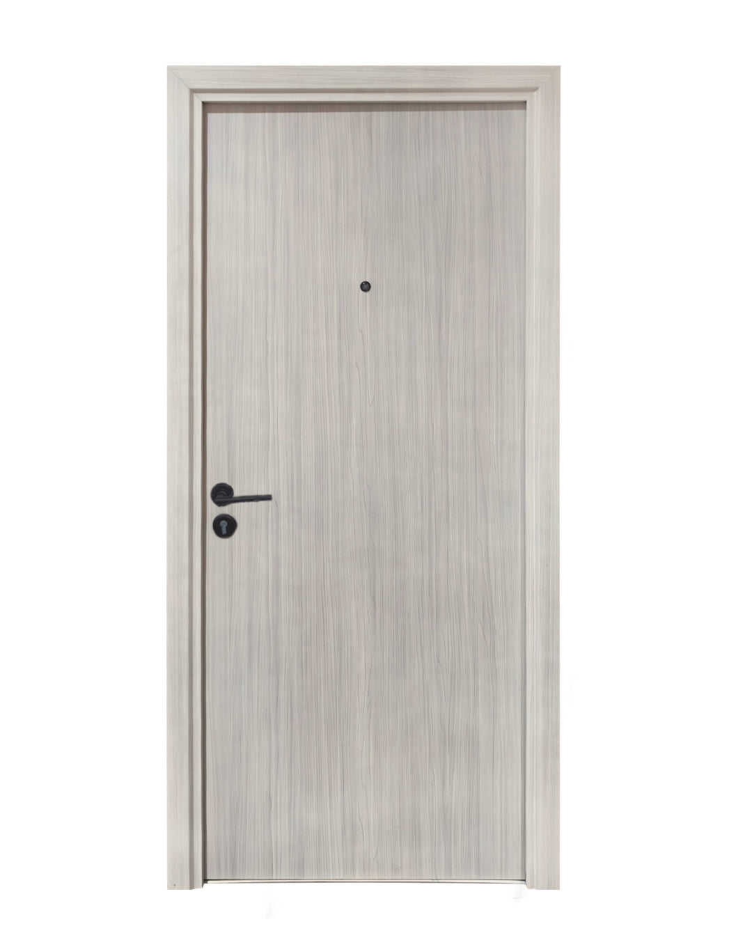 PUERTA DE SEGURIDAD MULTIPUNTOS - 97CM X 215CM X 70MM - CENIZA CLARO