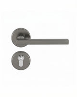 Cerradura Moderna Gris Satinado – Aluminio Resistente