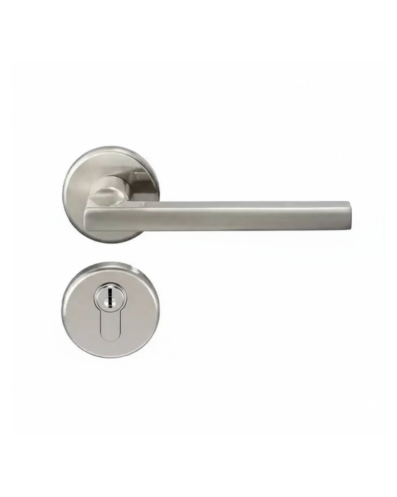 CERRADURA MODERNA PLATEADA Y COBRE – ZINC Y COBRE RESISTENTE