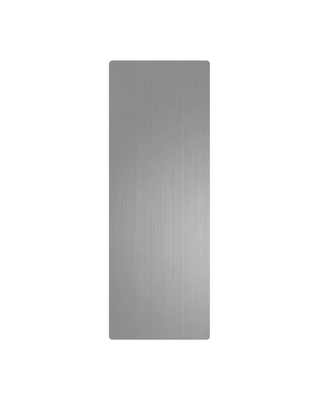 PLACA DECORATIVA PARA PUERTA – ACERO INOXIDABLE 201 PLATEADO