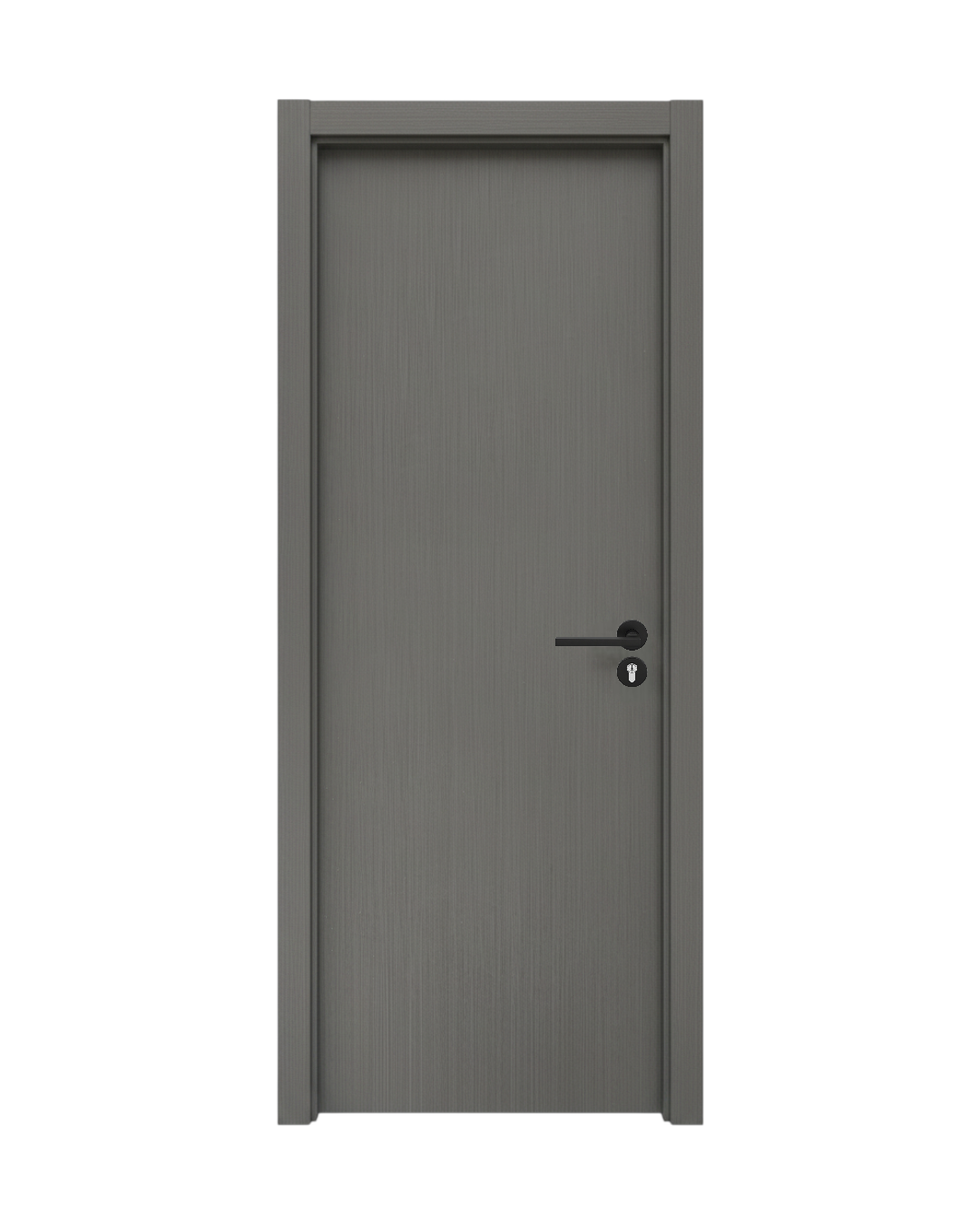 PUERTA DE INTERIOR - WPC - GRIS CENIZA AZULADO