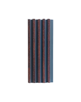 LÁMINAS DE PARED PS - 120*12*2900MM(0.348M²) - MADERA/NEGRO