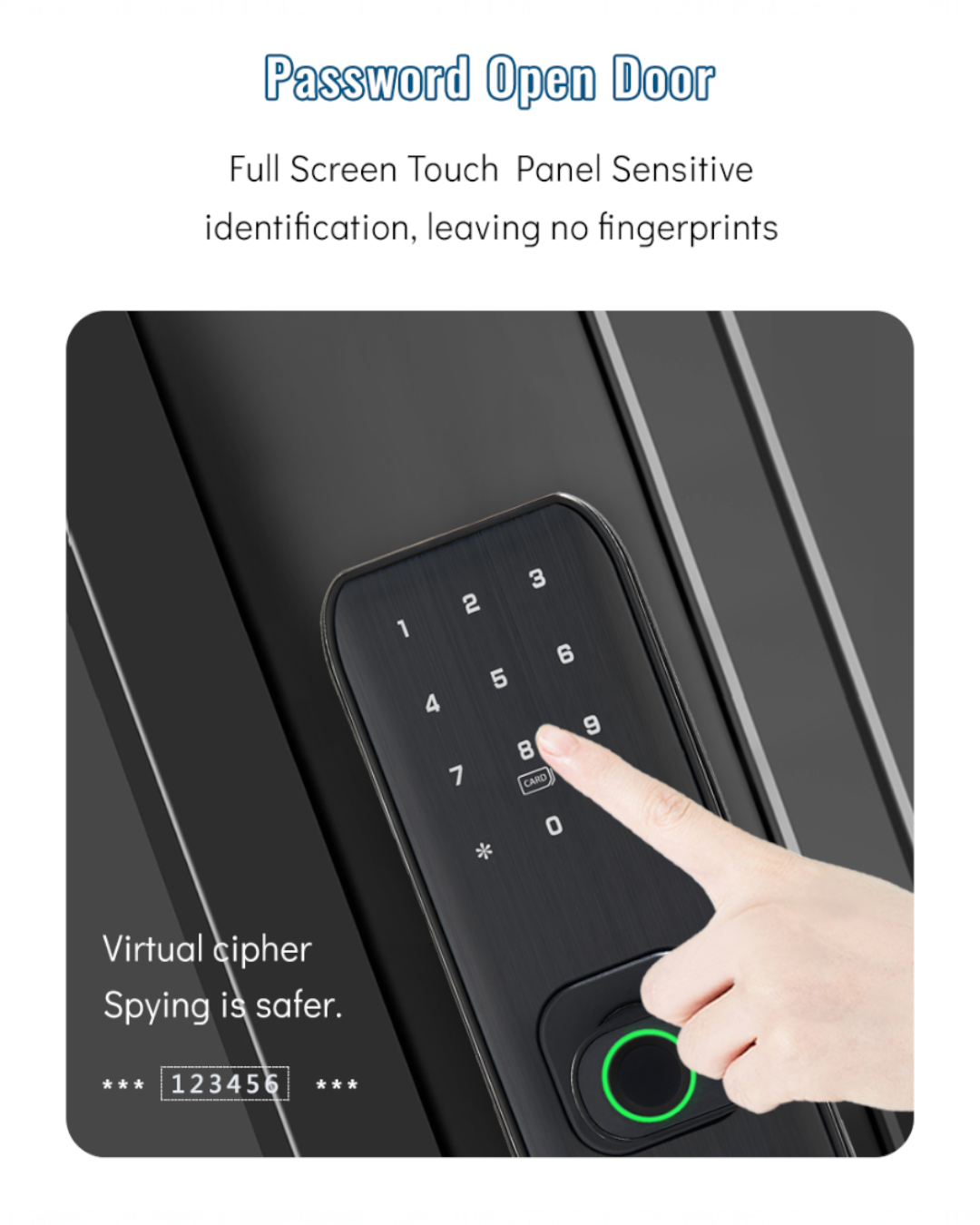 CERRADURA INTELIGENTE - CILINDRO- TILOCK APP - NEGRO - OS615FB