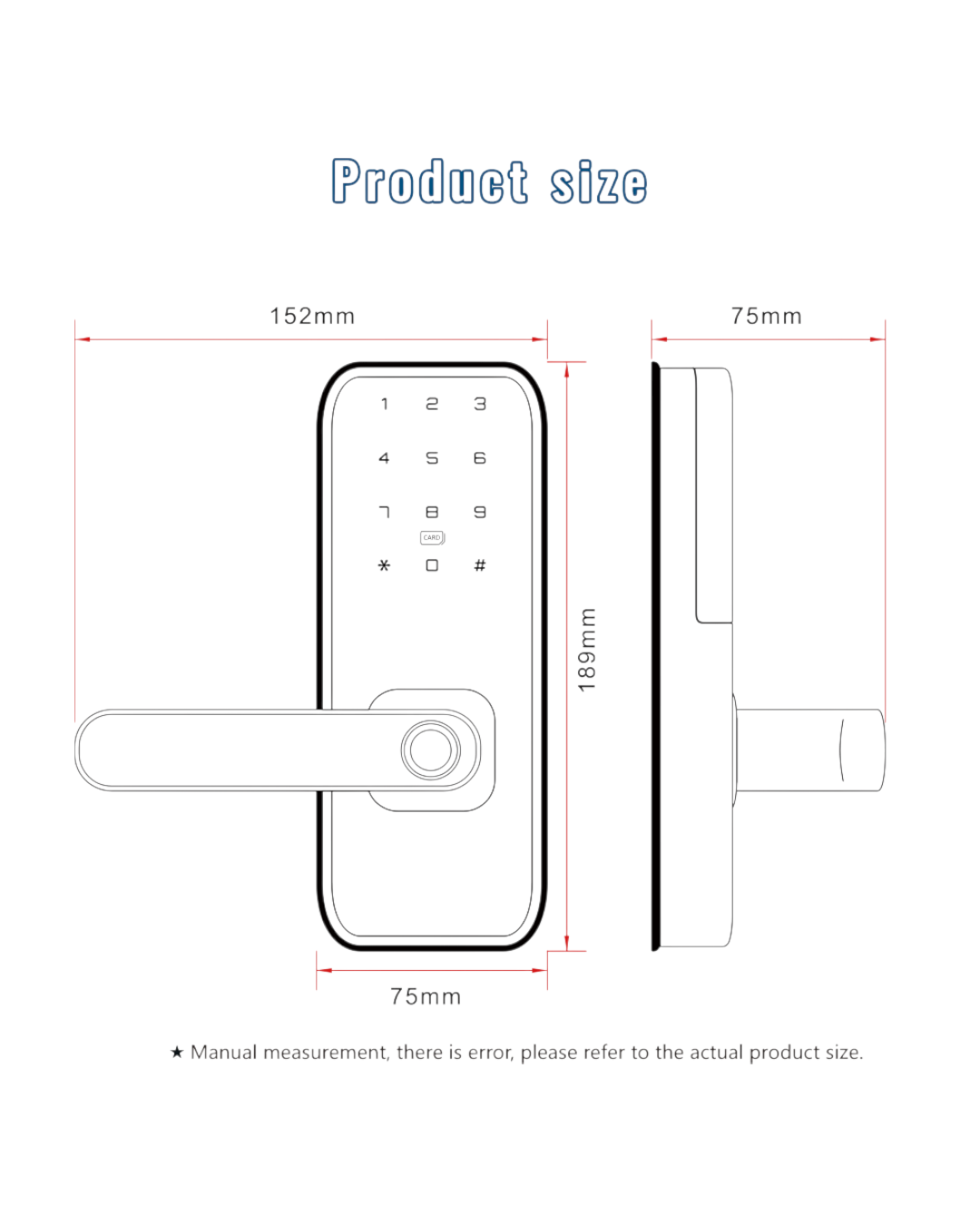 CERRADURA INTELIGENTE - CILINDRO- TILOCK APP - NEGRO - OS615FB
