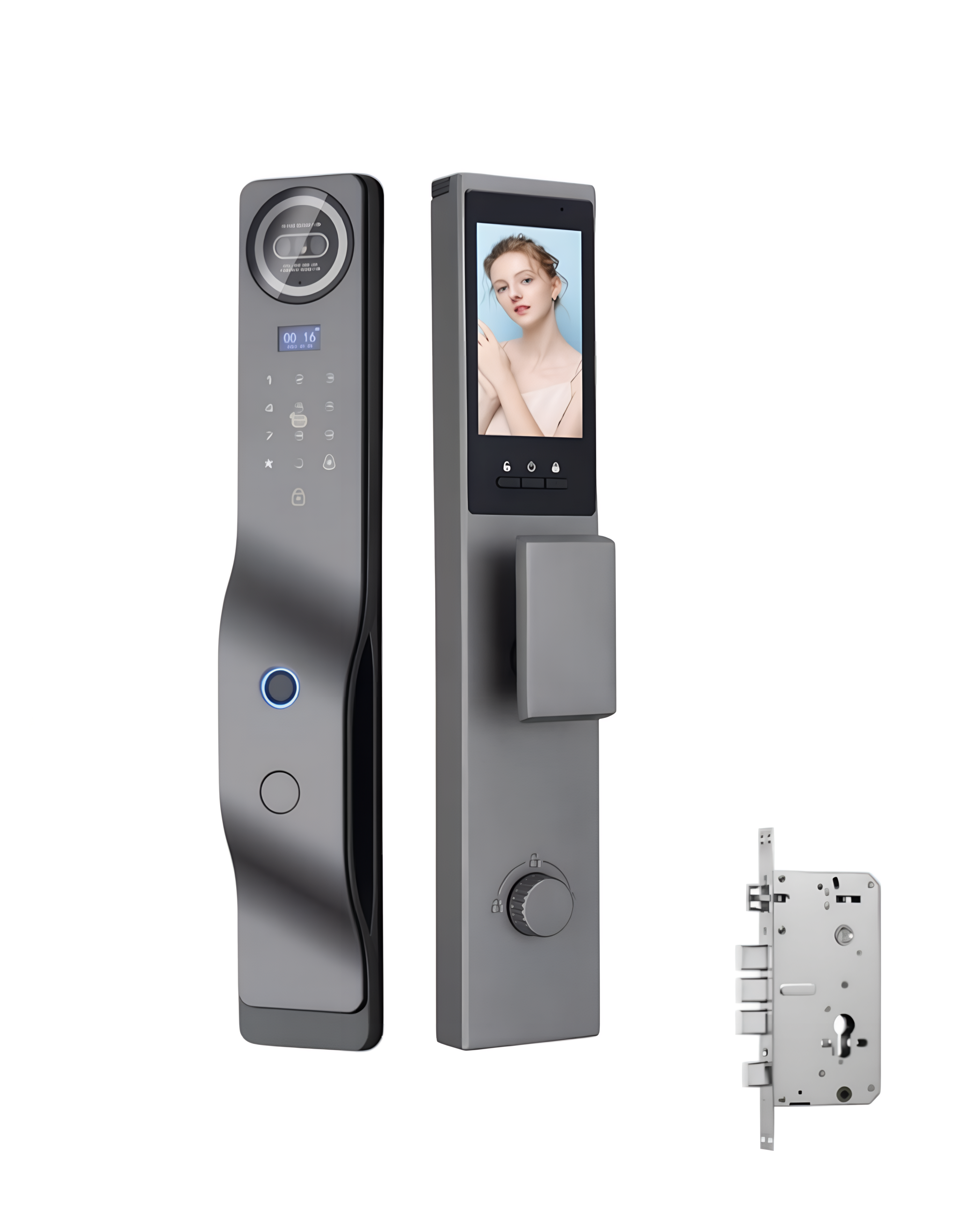 CERRADURA ELECTRÓNICA PREMIUM CON VOZ EN ESPAÑOL + WIFI + ACCESO INTELIGENTE – OS842TYFA