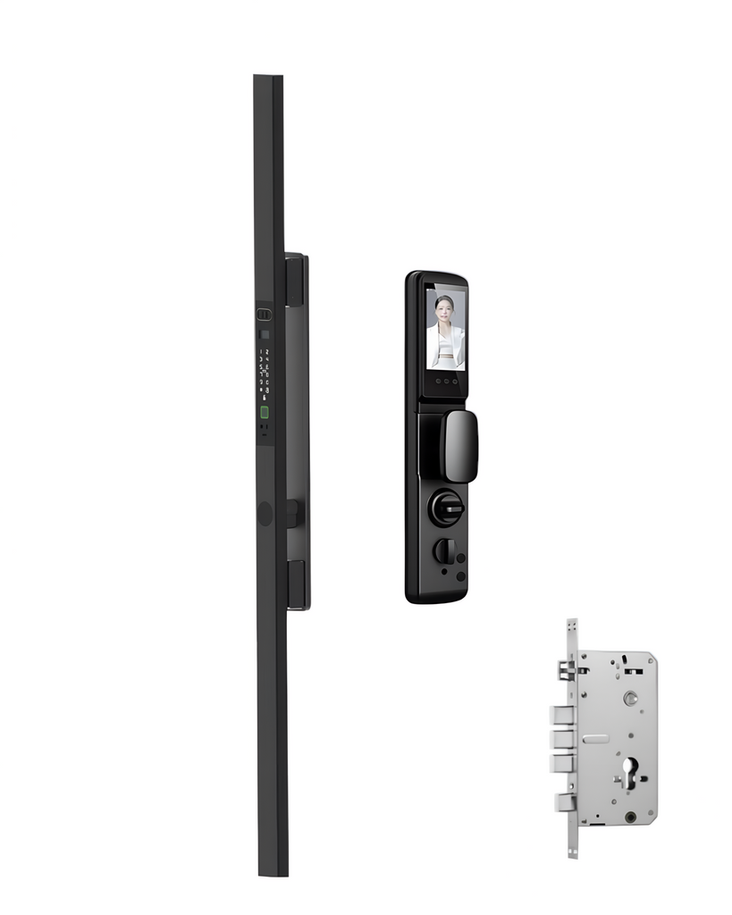 CERRADURA INTELIGENTE PARA PUERTA PRINCIPAL MULTIPUNTO – FACIAL + WIFI OS906TYFA