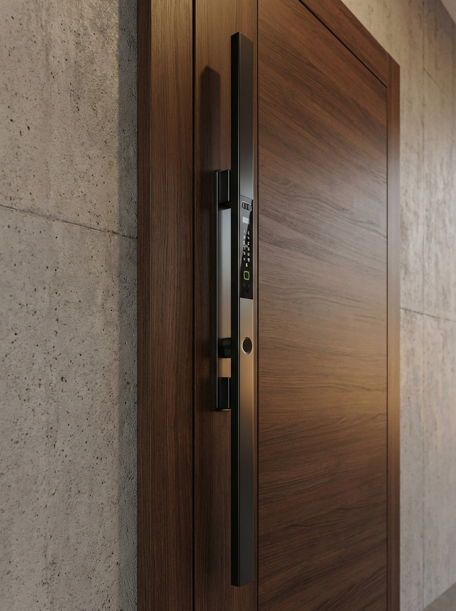 CERRADURA INTELIGENTE PARA PUERTA PRINCIPAL MULTIPUNTO – FACIAL + WIFI OS906TYFA