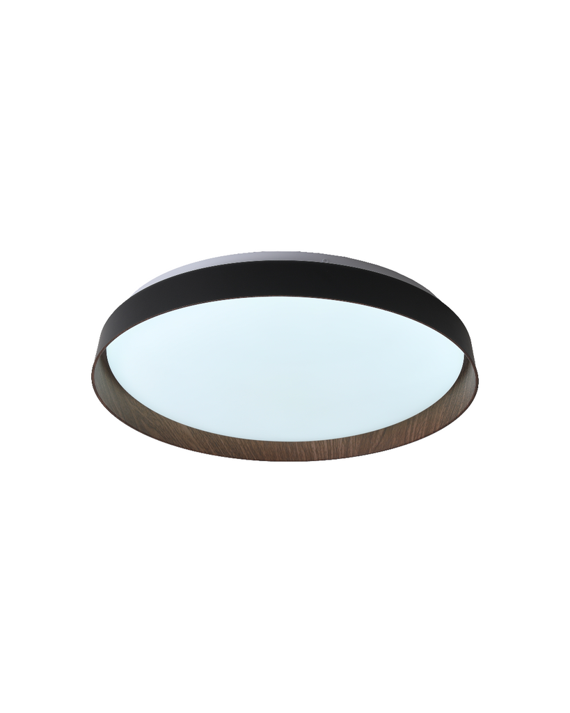 PLAFÓN TECHO LED NEGRO 12W 3CCT - TAMAÑO 275 MM - LUZ 3CCT AJUSTABLE - 12W